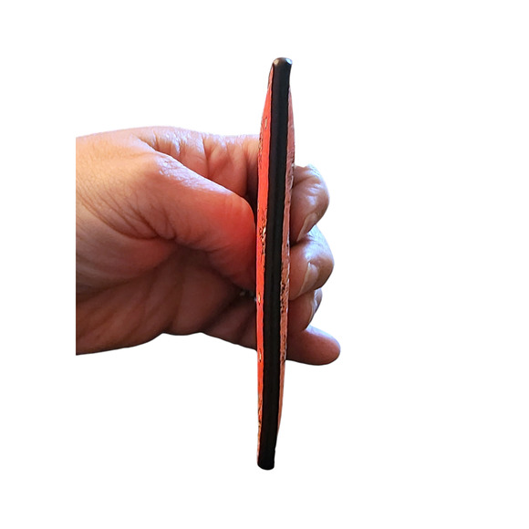 Coach coral Paisley print slim card wallet - Picture 9 of 10